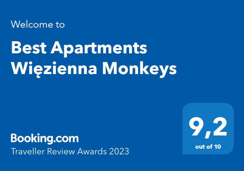 Best Apartments Wiezienna Monkeys Wroclaw Ngoại thất bức ảnh